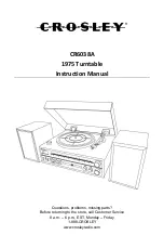 Crosley 1975 Instruction Manual preview