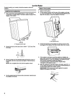 Предварительный просмотр 8 страницы Crosley 1CLSR7300PQ1 Installation Instructions Manual