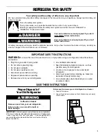 Preview for 3 page of Crosley 2209920 User Manual