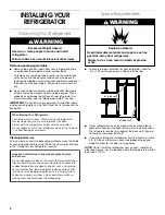 Preview for 4 page of Crosley 2211602 User Manual