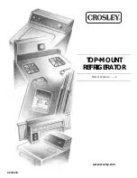 Preview for 1 page of Crosley 2212430 User Manual