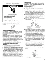 Preview for 5 page of Crosley 2212864 Use & Care Manual