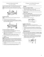 Preview for 11 page of Crosley 2212864 Use & Care Manual