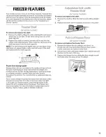 Preview for 13 page of Crosley 2212864 Use & Care Manual