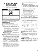 Preview for 15 page of Crosley 2212864 Use & Care Manual