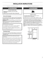 Preview for 3 page of Crosley 2314388 Use & Care Manual