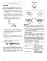 Preview for 8 page of Crosley 2314388 Use & Care Manual