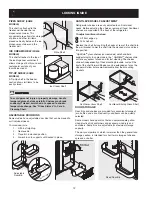 Preview for 12 page of Crosley 241024401 Use And Care Manual