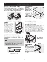 Preview for 13 page of Crosley 241024401 Use And Care Manual