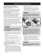 Preview for 17 page of Crosley 241024401 Use And Care Manual