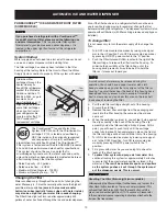 Preview for 19 page of Crosley 241024401 Use And Care Manual