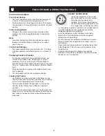 Preview for 21 page of Crosley 241024401 Use And Care Manual