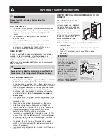 Preview for 3 page of Crosley 241824301 Use And Care Manual