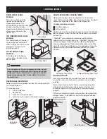 Предварительный просмотр 12 страницы Crosley 241824400 Use And Care Manual