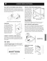 Preview for 13 page of Crosley 242111500 Use & Care Manual