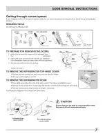 Preview for 7 page of Crosley 242111501 Use & Care Manual