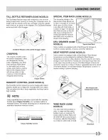 Preview for 13 page of Crosley 242111501 Use & Care Manual