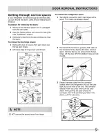 Preview for 9 page of Crosley 242116500 Use & Care Manual