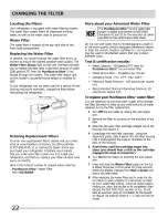 Preview for 22 page of Crosley 242116500 Use & Care Manual