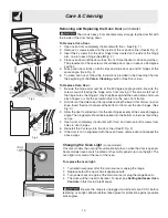 Preview for 10 page of Crosley 316257131 Use And Care Manual