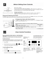 Preview for 6 page of Crosley 316417145 (0708) Use & Care Manual