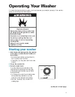 Preview for 9 page of Crosley 3406874 Use And Care Manual