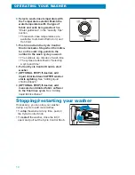 Preview for 10 page of Crosley 3406874 Use And Care Manual