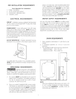 Preview for 2 page of Crosley ATF6000FS2 Installation Instructions Manual