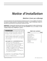 Preview for 7 page of Crosley ATF6000FS2 Installation Instructions Manual