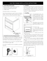 Предварительный просмотр 2 страницы Crosley BEC212ES1 Installation Instructions