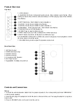 Предварительный просмотр 2 страницы Crosley BJ-500 Quick Start Manual