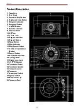 Preview for 4 page of Crosley Burton CR7011B-GY Instruction Manual