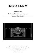 Preview for 25 page of Crosley Burton CR7011B-GY Instruction Manual