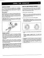 Предварительный просмотр 6 страницы Crosley c31103sat Use And Care Manual