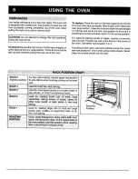 Предварительный просмотр 9 страницы Crosley c31103sat Use And Care Manual