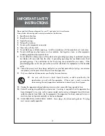 Предварительный просмотр 4 страницы Crosley C32HDHB Instruction Manual