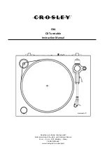 Crosley C8 Series Instruction Manual preview