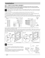 Предварительный просмотр 2 страницы Crosley CAE08EHQ12 Installation Instructions