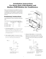 Crosley CAHE25ER12 Installation Instructions Manual preview