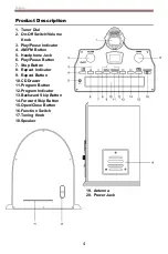 Preview for 4 page of Crosley Cathedral Instruction Manual