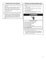 Preview for 11 page of Crosley CAW12444XW0 Use And Care Manual