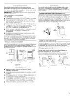 Preview for 3 page of Crosley CAWB527RQ1 Installation Instructions Manual