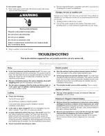 Preview for 5 page of Crosley CAWS14234VQ0 User Instructions