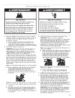 Preview for 11 page of Crosley CAWS16445VQ0 User Instructions