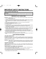 Preview for 2 page of Crosley CB-8500GW Instruction Manual