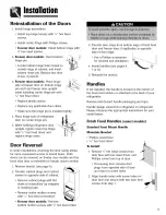 Preview for 7 page of Crosley CB19G6W Use & Care Manual