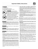 Preview for 3 page of Crosley CCRE312GWWB Use & Care Manual