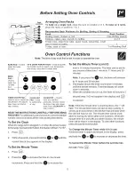 Preview for 5 page of Crosley CCRE312GWWB Use & Care Manual