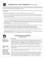 Preview for 8 page of Crosley CCRE312GWWB Use & Care Manual