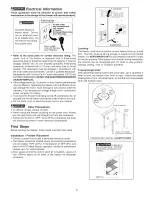 Preview for 3 page of Crosley CCV17RFLW0 Use & Care Manual